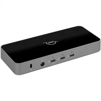 Thunderbolt 5 Hub, docking station gris/negro, Thunderbolt 5, USB-A