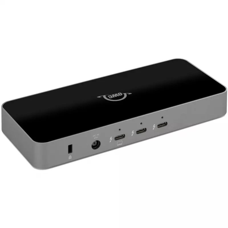 Thunderbolt 5 Hub, docking station gris/negro, Thunderbolt 5, USB-A