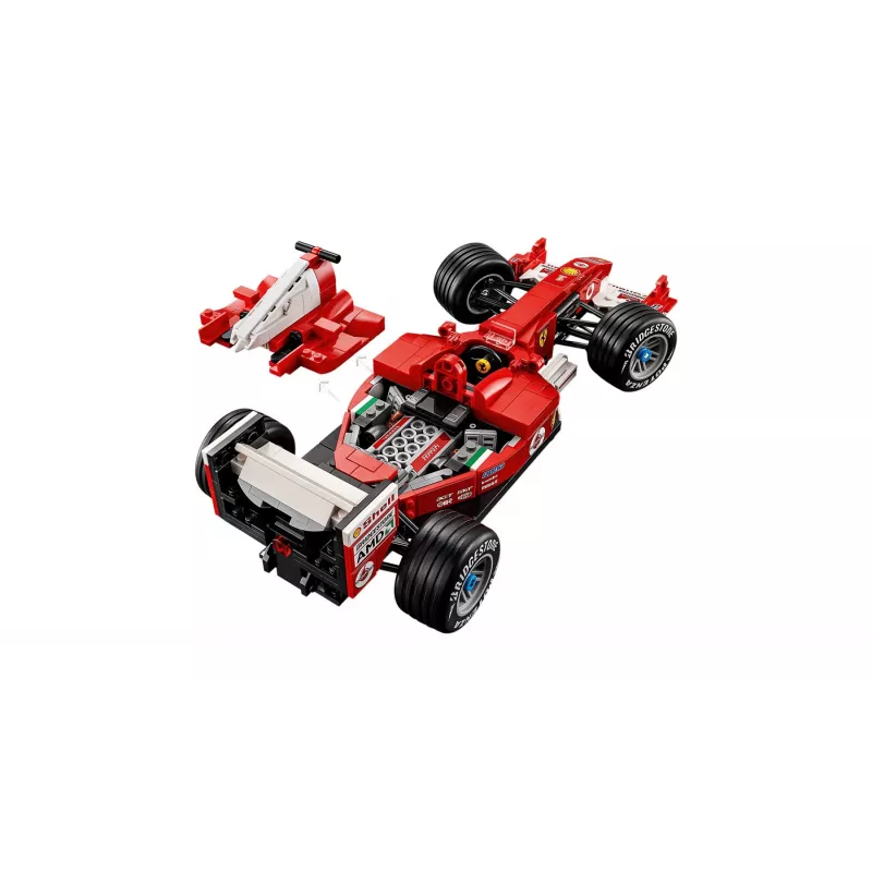 LEGO ICONS 11375 Ferrari F2004 y Michael Schumacher