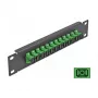 Panel de parcheo de fibra óptica DeLOCK 10