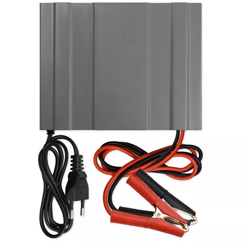 Cargador de baterías QOLTEC 52491 microprocesador 12V/12,6V/24V con LCD