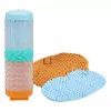 Plastilina Wonder Factory Never Dry Dough, azul claro, naranja