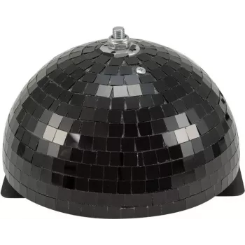 EUROLITE semibola de espejos motorizada 20 cm 50101954 – elemento de espejo semiesférico giratorio, 20 cm