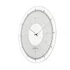Reloj NeXtime 8125 Fancy Round, Ø43 cm, pared, blanco/plata