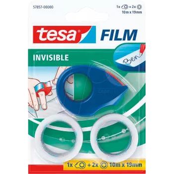 tesa INVISIBLE cinta adhesiva mate 19,0 mm x 10,0 m 1 set (57857-00000-02)
