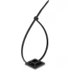 Soporte para bridas DeLOCK 18680 negro nailon 10 uds.