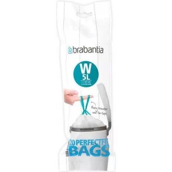 Bolsas de basura Brabantia 116681 5 l blanco