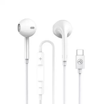 Auriculares in-ear Tellur Basic Urbs Type-C blanco