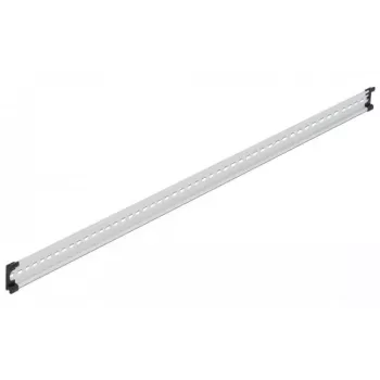 Carril de montaje aluminio DeLOCK 66178 negro aluminio