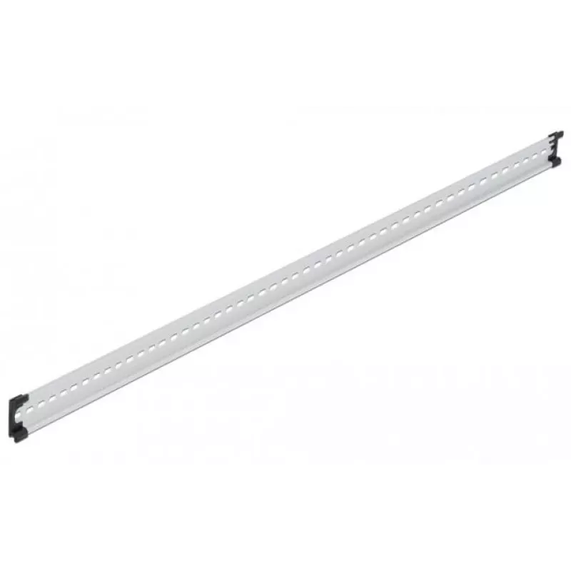 Carril de montaje aluminio DeLOCK 66178 negro aluminio