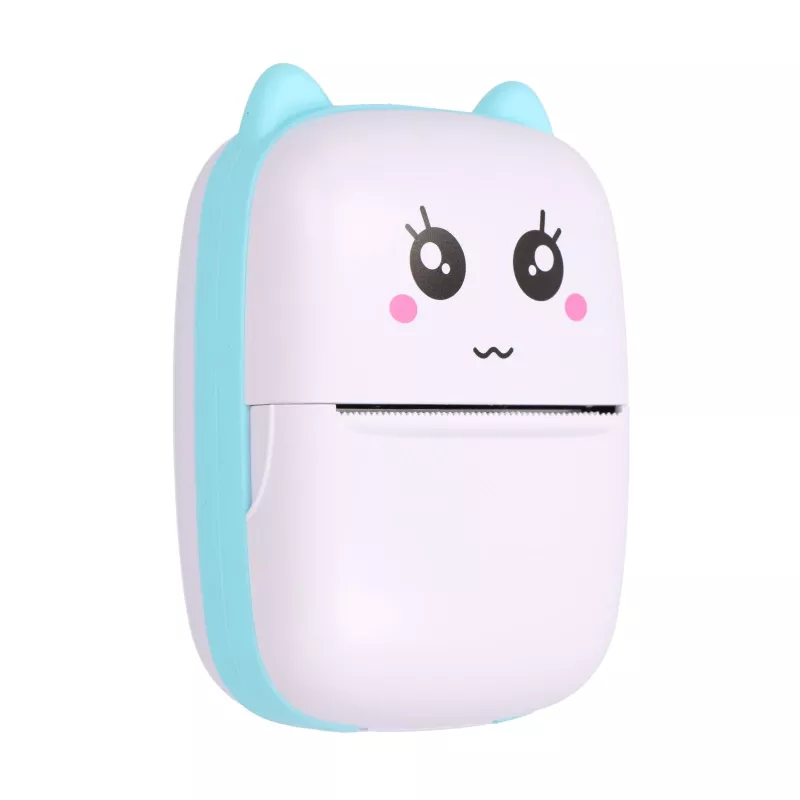Impresora térmica de recibos Extralink EPP-002 azul — ancho de papel 58 mm