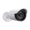 Cámara domo falsa con LED IR, CEE IR1800 W — simulacro de vigilancia no funcional