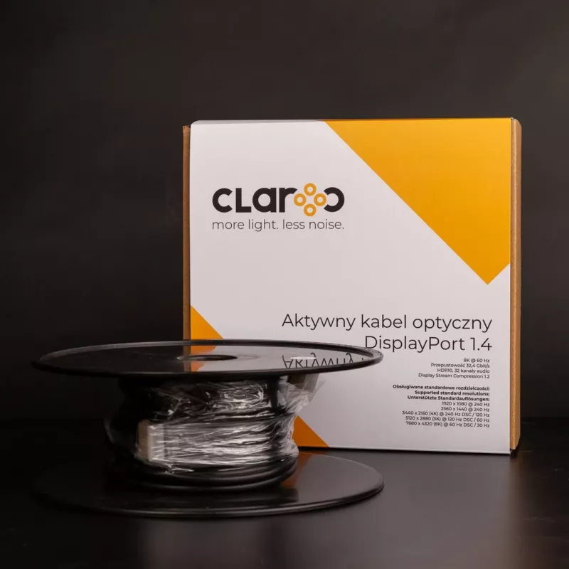 Cable DisplayPort 1.4 Claroc CLAROC-DP-14-30M 30 m 8K