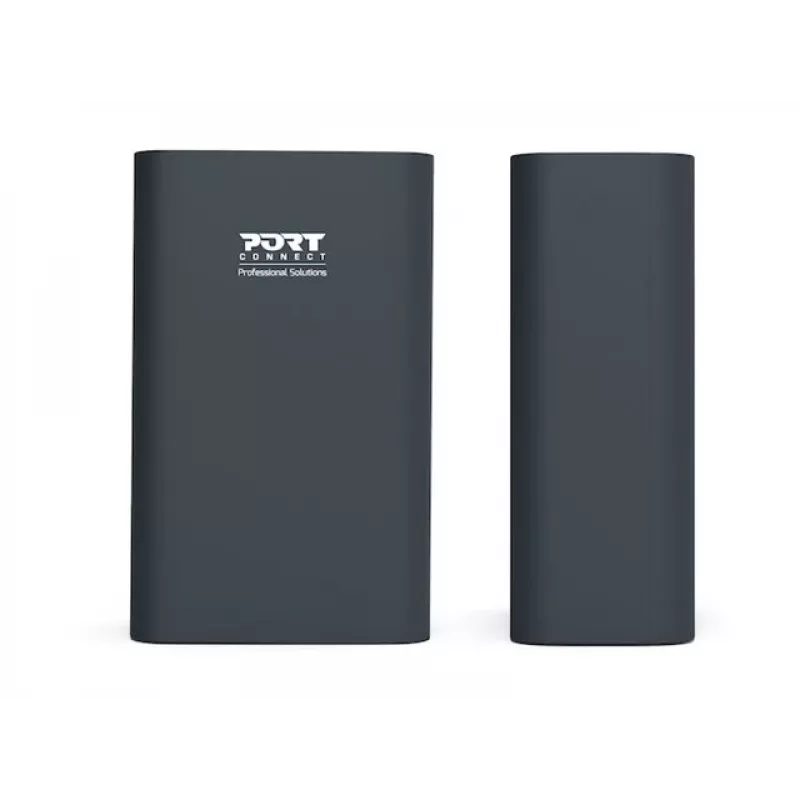 PORT CONNECT Batería externa USB-C PD | 26800 mAh | Azul