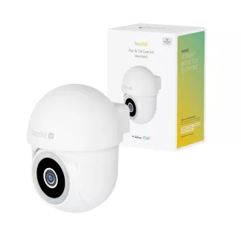 Cámara IP exterior Avanca International BV Compact Cam 4K (blanca) — compatible con Hombli, modelo HBPT-0209