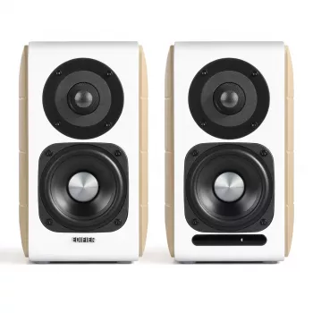 Altavoces Edifier S880DB 2 vías blanco, madera con cable e inalámbrico 88 W