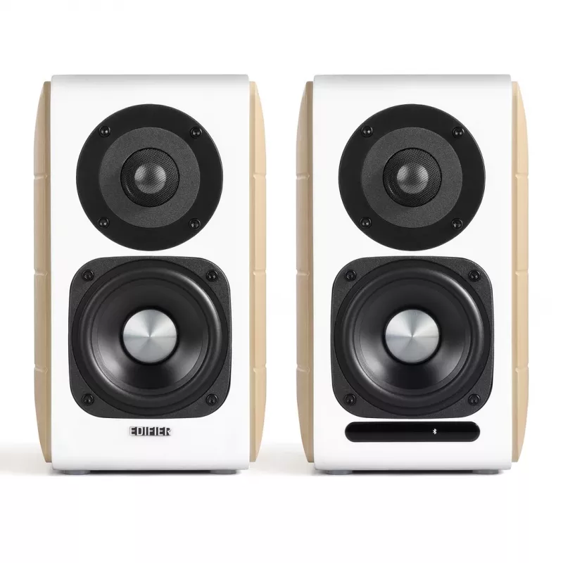 Altavoces Edifier S880DB 2 vías blanco, madera con cable e inalámbrico 88 W