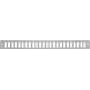 LogiLink - tapa para panel de conexiones de fibra óptica - gris, RAL 7035 - 1U - 48,3 cm (19