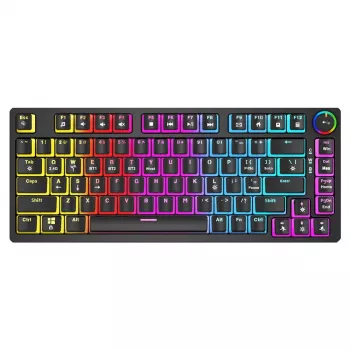 Teclado gaming Savio SAVGK-PHENIX RED PUDDING mecánico RGB Wireless