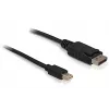 Cable Mini DP/DP 1.2 DeLOCK 82438 2 m Negro