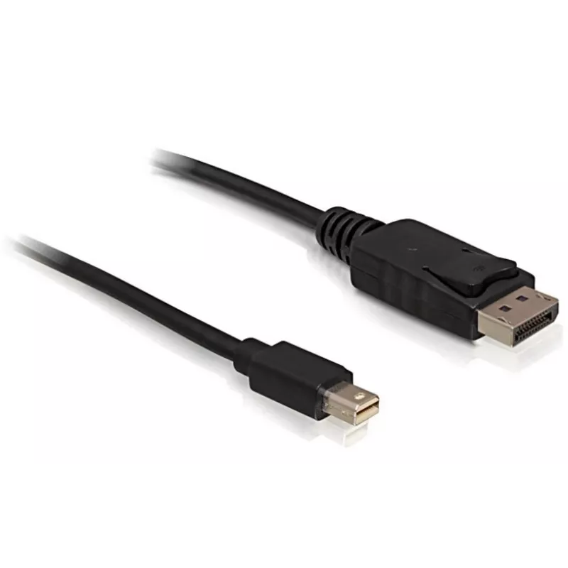 Cable Mini DP/DP 1.2 DeLOCK 82438 2 m Negro