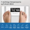ADE Ines BA2300-2 báscula de análisis corporal, blanca