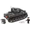 Set de construcción Cobi Panzerkampfwagen II Ausf. F – 813 piezas, negro, edad 9+