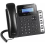 Teléfono DECT Grandstream GXP1628 — teléfono de sobremesa/pared DECT, LCD 132x48 px, manos libres, 500 contactos, RJ-9 auricular