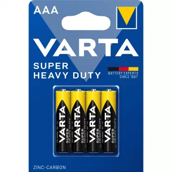 Pila desechable Varta Superlife AAA alcalina