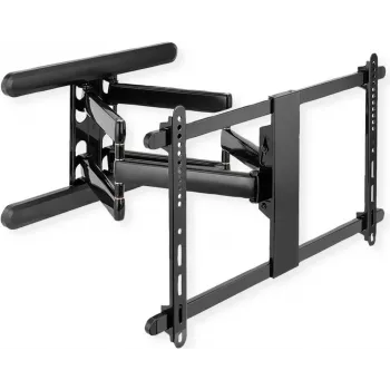 ROLINE PREMIUM Soporte de pared para TV, giratorio e inclinable, máx. 70 kg, negro (17.03.1246)