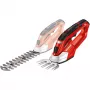 Einhell GE-CG 12 Li tijeras cortacésped a batería 12 V litio-ion (Li-Ion) negro, rojo, plata