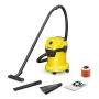 Aspirador húmedo y seco Kärcher WD 3 V-17/4/35, 17 L, 1000 W, 4,5 kg, 4 ruedas, manguera de 3,5 m