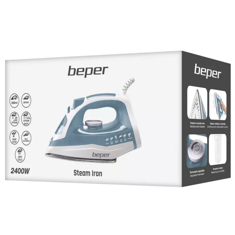 Plancha Beper P204FER002