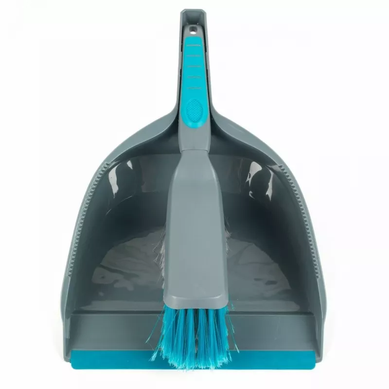 Beldray LA049254EU7 recogedor y cepillo de cocina, 33,5 x 23,5 x 10,4 cm, gris/azul