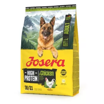 Pienso seco para perros JOSERA High Protein Adult Chicken — bolsa de 3 kg, receta rica en proteínas para perros adultos