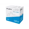 Cable de red LANBERG Cat6 U/UTP LCU6-11CU-0305-S, 305 m, 23 AWG, gris, funda HDPE