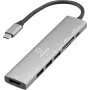 Renkforce Docking station USB-C RF-DKS-907 Compatible con docking stations de marca Universal (RF-6797970)