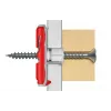Taco con tornillo / taco de pared Fischer 537258 50 uds. set de tornillos y tacos 50 mm