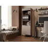 Estantería Cama 3 ALMERA 60x42x185 nogal/cashmere