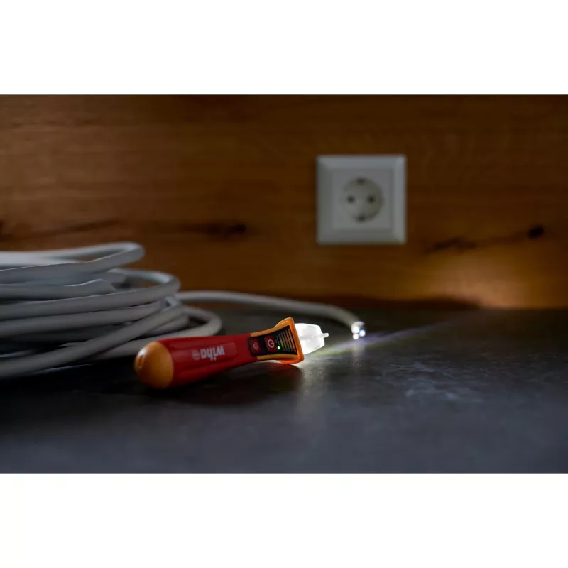 Wiha SB 255-13 Volt Detector detector de tensión sin contacto, unipolar, 12–1000 V AC (43797)