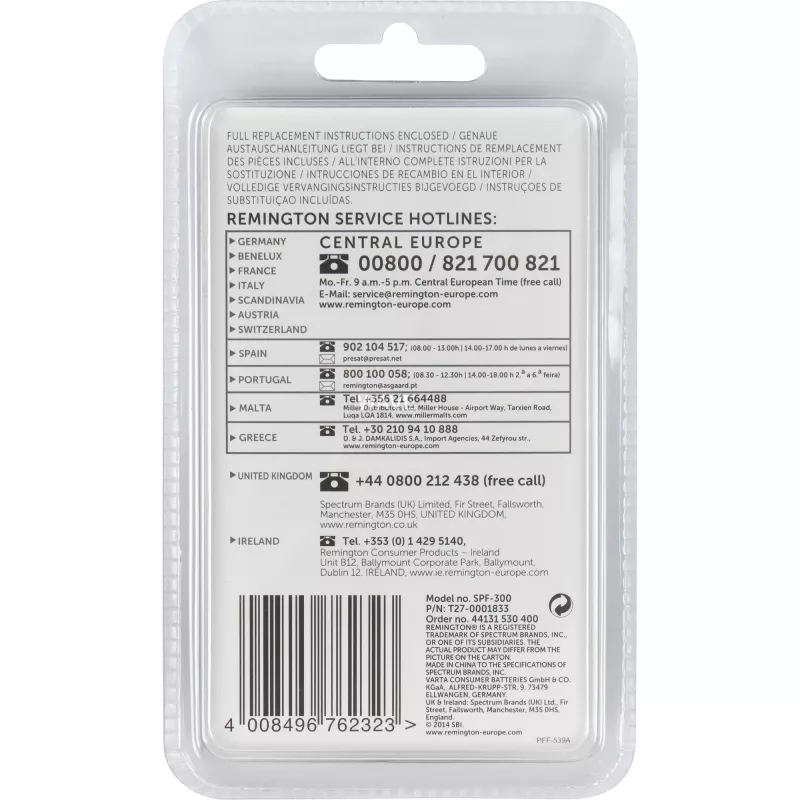 Accesorio para maquinilla de afeitar Remington SPF-300