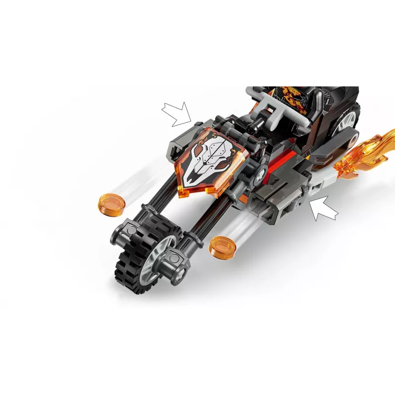 LEGO MARVEL 76335 Moto de Spider-Man vs. Ghost Rider