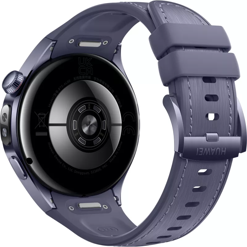 Watch 5 46mm (Rates-L39L), Smartwatch Gris/Violeta, Correa de material compuesto en gris-violeta, Carcasa de titanio
