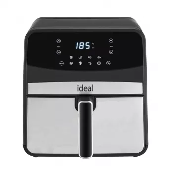 Freidora de aire Eldom IK1501 — 6,5 l, 1800 W, LED táctil, termostato regulable, cubeta extraíble apta para lavavajillas