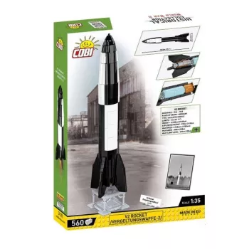 Set de construcción COBI V2 cohete 560 piezas Segunda Guerra Mundial