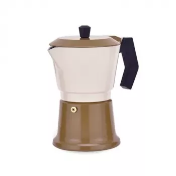 Cafetera espresso Maestro MR-1657-6-BEIGE aluminio 6 tazas