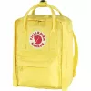 Mochila de ocio Fjällräven Kanken Mini amarilla polipropileno vinilo