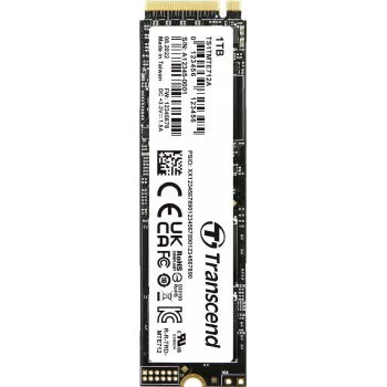 Transcend MTE712A - SSD - cifrado - 1 TB - interno - M.2 2280 (doble cara) - PCIe 4.0 x4 (NVMe) - AES de 256 bits - Self-Encrypting Drive (SED), TCG Opal Encryption 2.0 (TS1TMTE