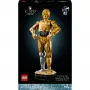 LEGO figura construible Star Wars C-3PO modelo 75398 — 1.138 piezas, 380 mm pieza de coleccionista para exposición