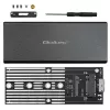 Carcasa para SSD M.2 SATA QOLTEC 51854 USB 3.0 sin herramientas